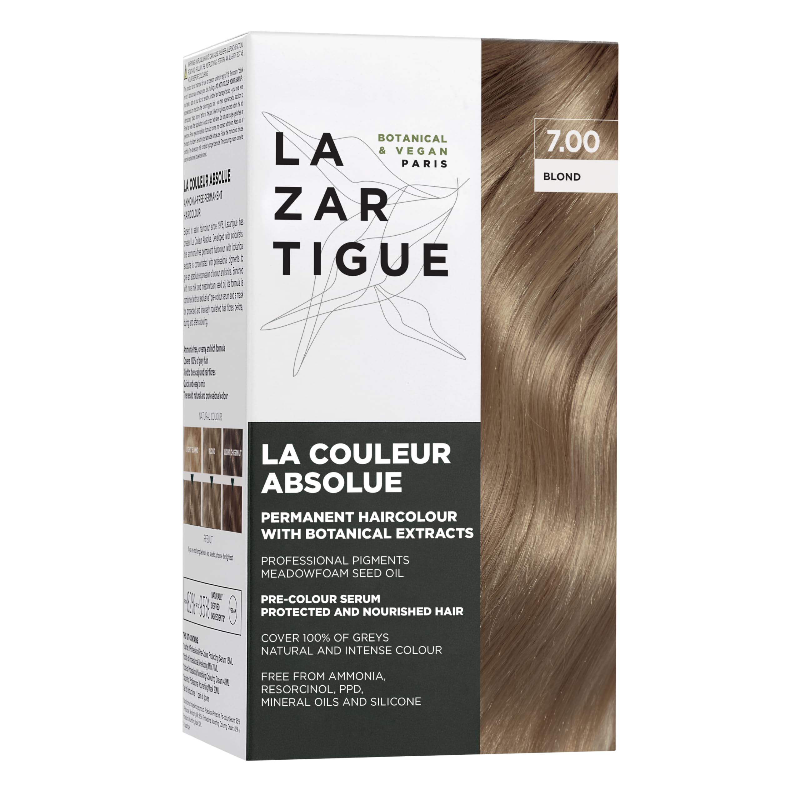 Foto 1 | Tinte De Pelo Lazartigue La Couleur Absolue Blond Vegan - Venta Internacional.