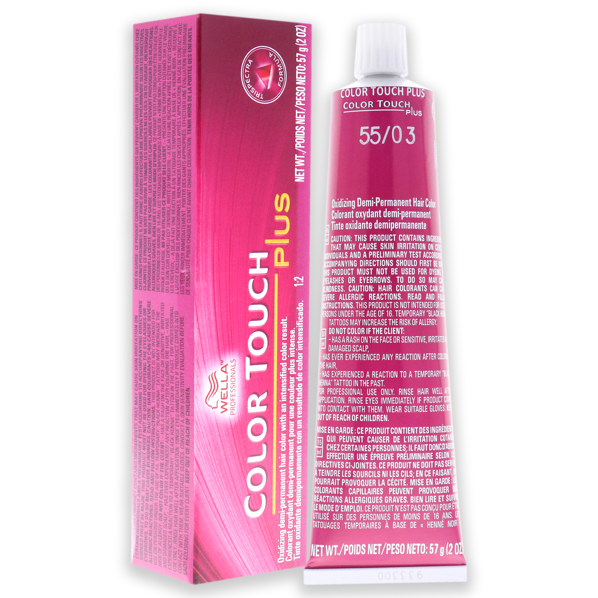 Foto 4 pulgar | Color De Pelo Wella Color Touch Plus Marrón Claro Intenso - Venta Internacional.
