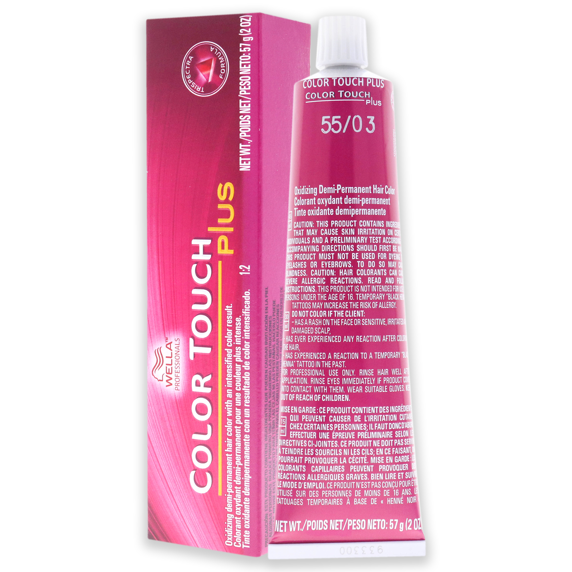 Foto 5 pulgar | Color De Pelo Wella Color Touch Plus Marrón Claro Intenso - Venta Internacional.