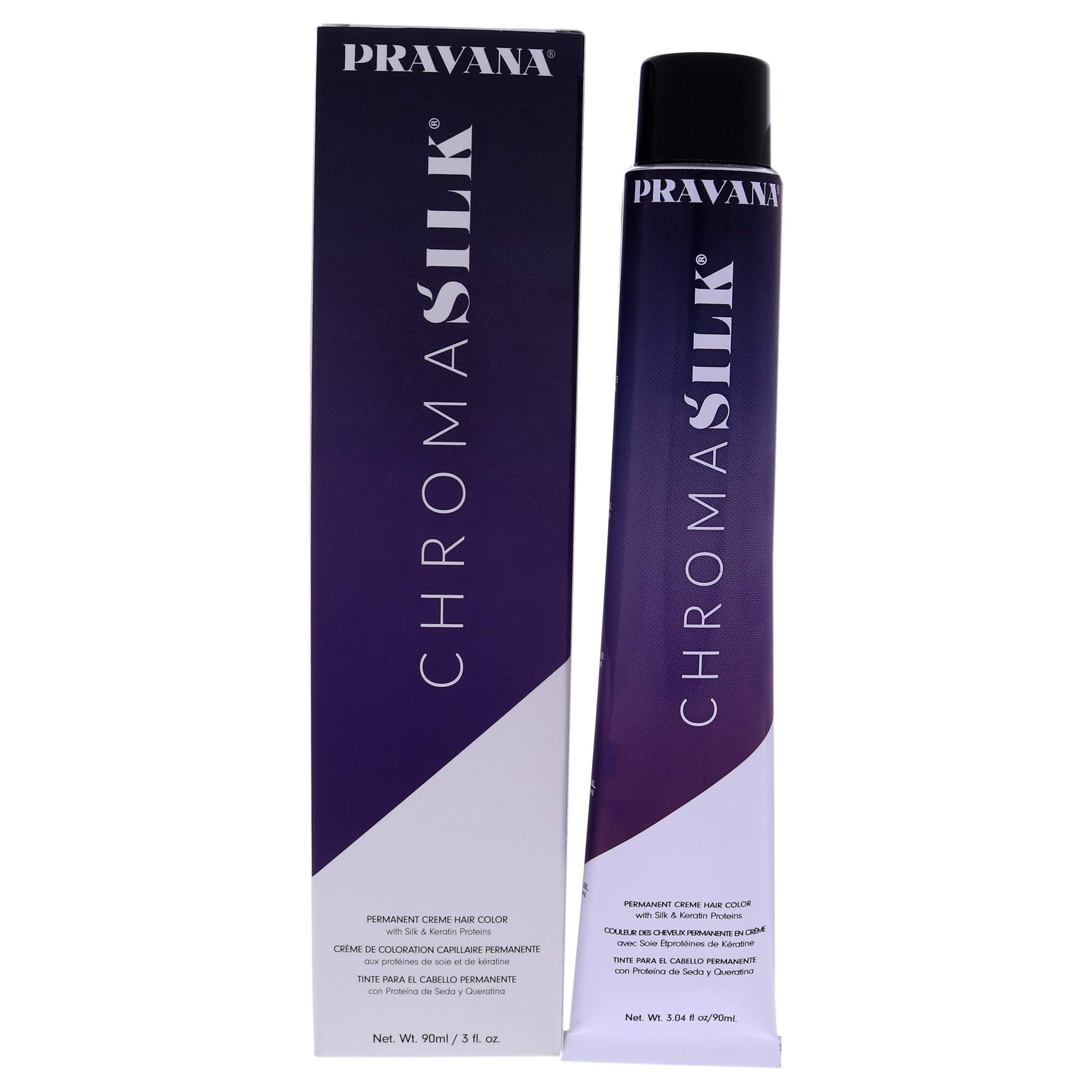 Tinte De Pelo Pravana Chromasilk Creme 6.3 Rubio Dorado Oscuro 90 Ml - Venta Internacional.