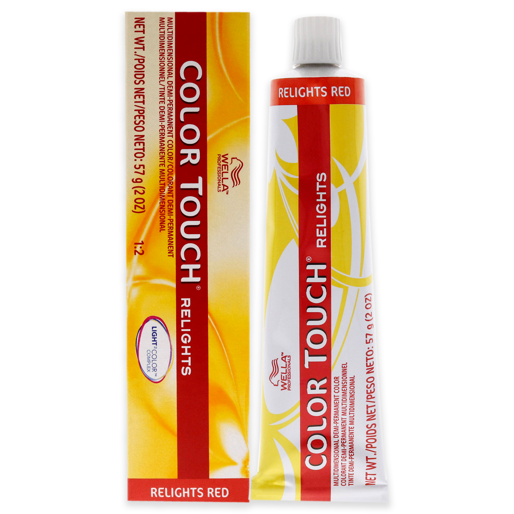Tinte De Pelo Wella Color Touch Relights Demi-permanent 57 Red- - Venta Internacional.