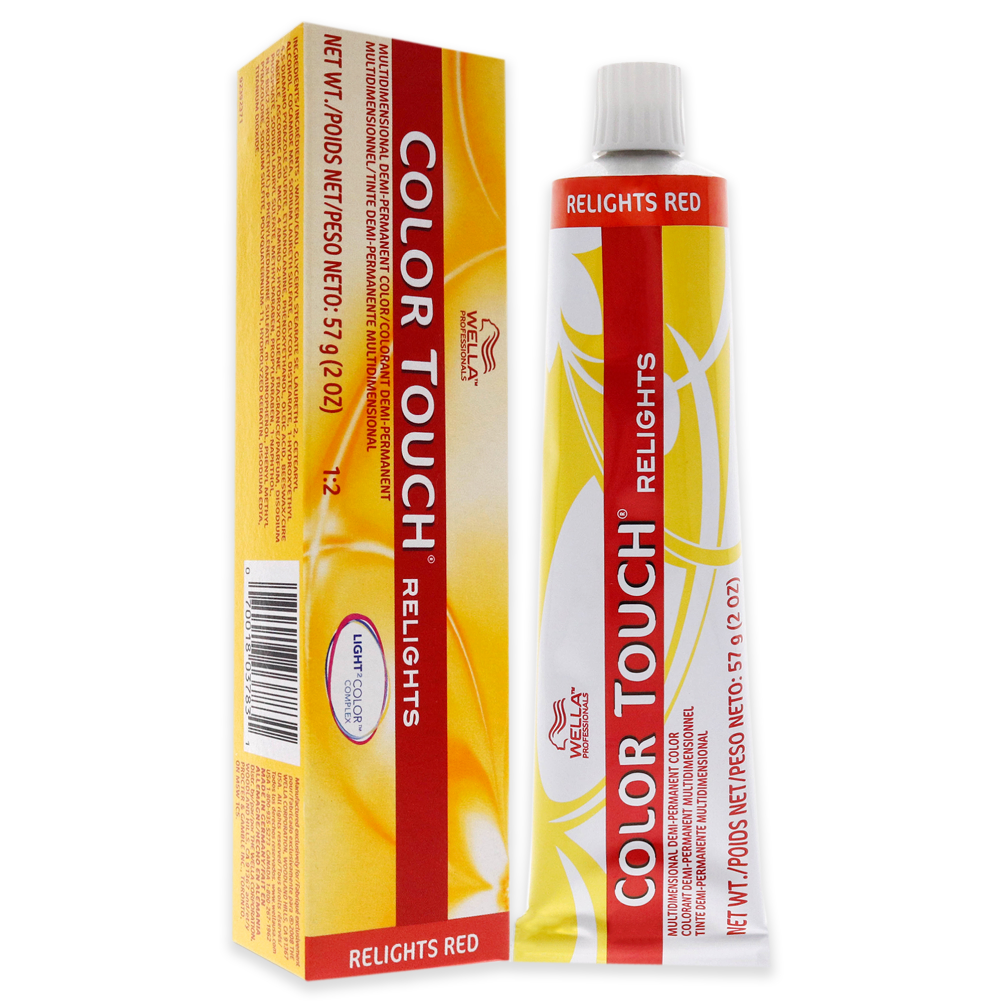 Foto 4 pulgar | Tinte De Pelo Wella Color Touch Relights Demi-permanent 57 Red- - Venta Internacional.