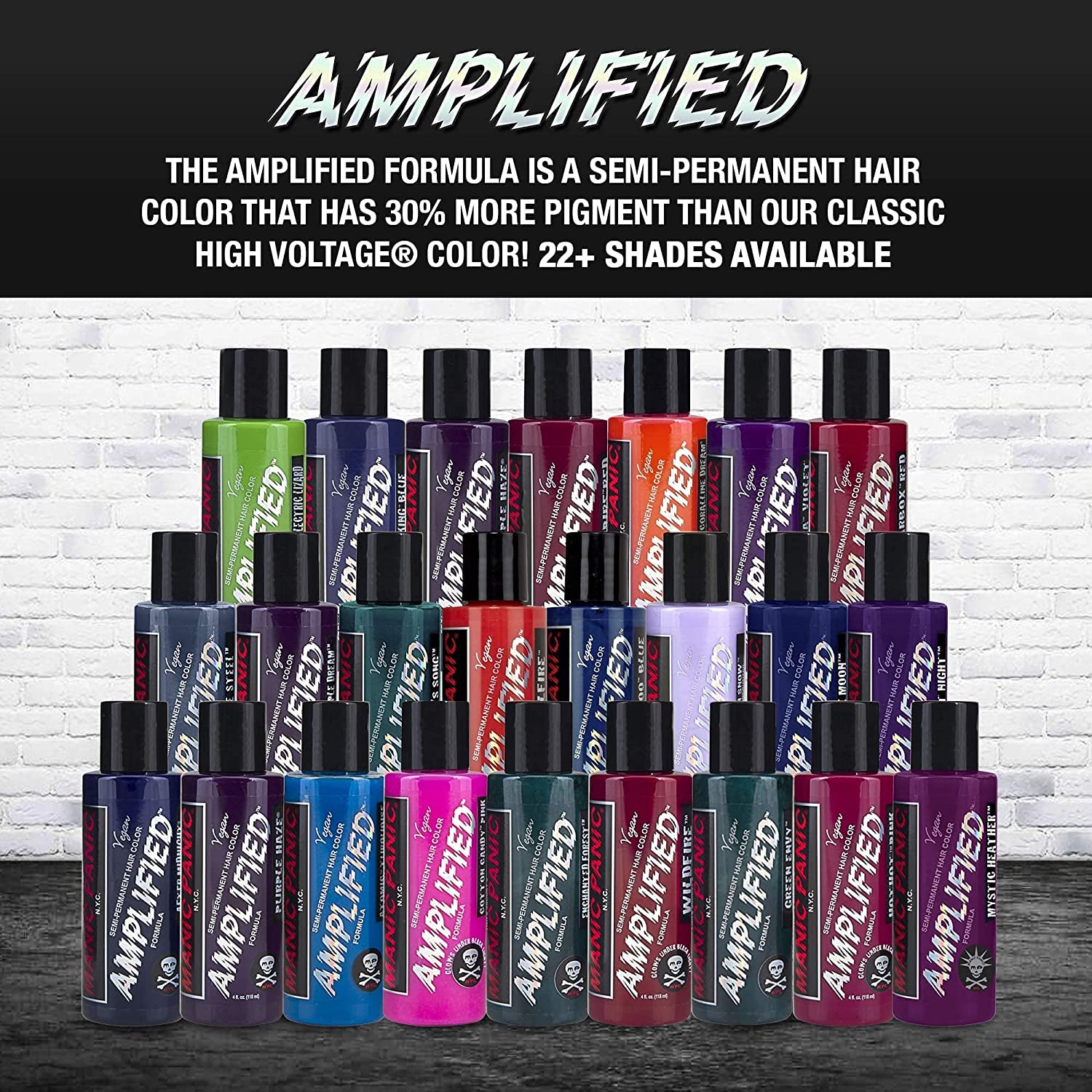 Foto 4 | Tinte Para El Cabello Manic Panic Cotton Candy Pink Amplified 118 Ml (paquete De 2) - Venta Internacional.
