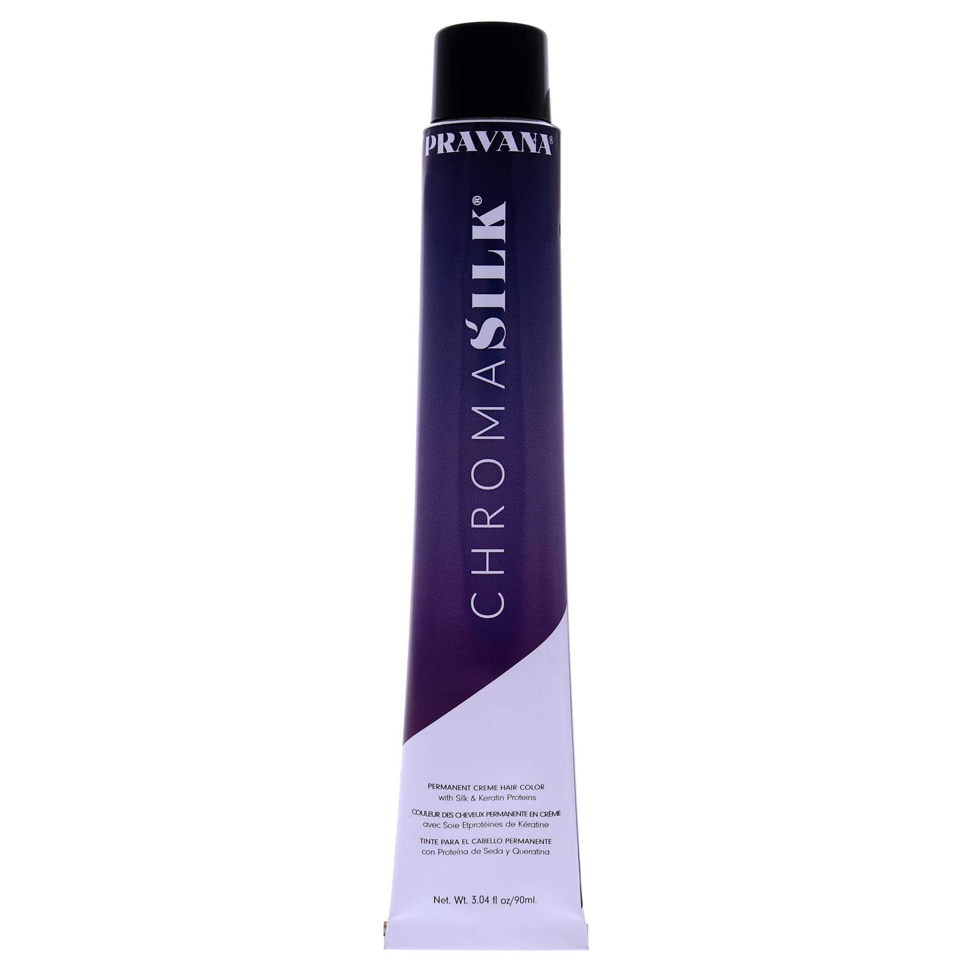 Foto 3 pulgar | Color De Cabello Pravana Chromasilk Creme 7.7 Rubio Violeta Claro - Venta Internacional.
