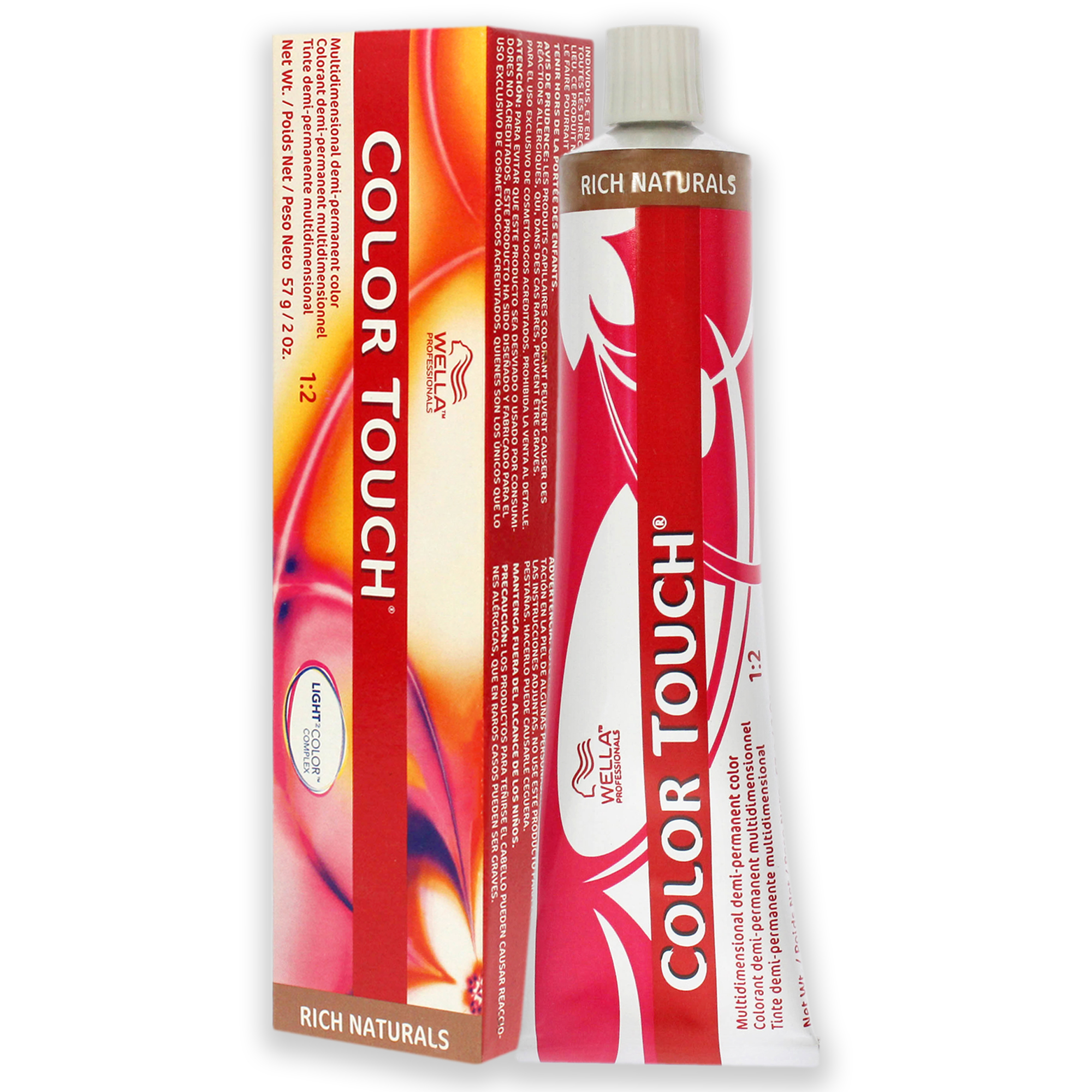 Foto 4 | Color De Pelo Wella Color Touch Demi-perm Rubio Oscuro 6.35 - Venta Internacional.