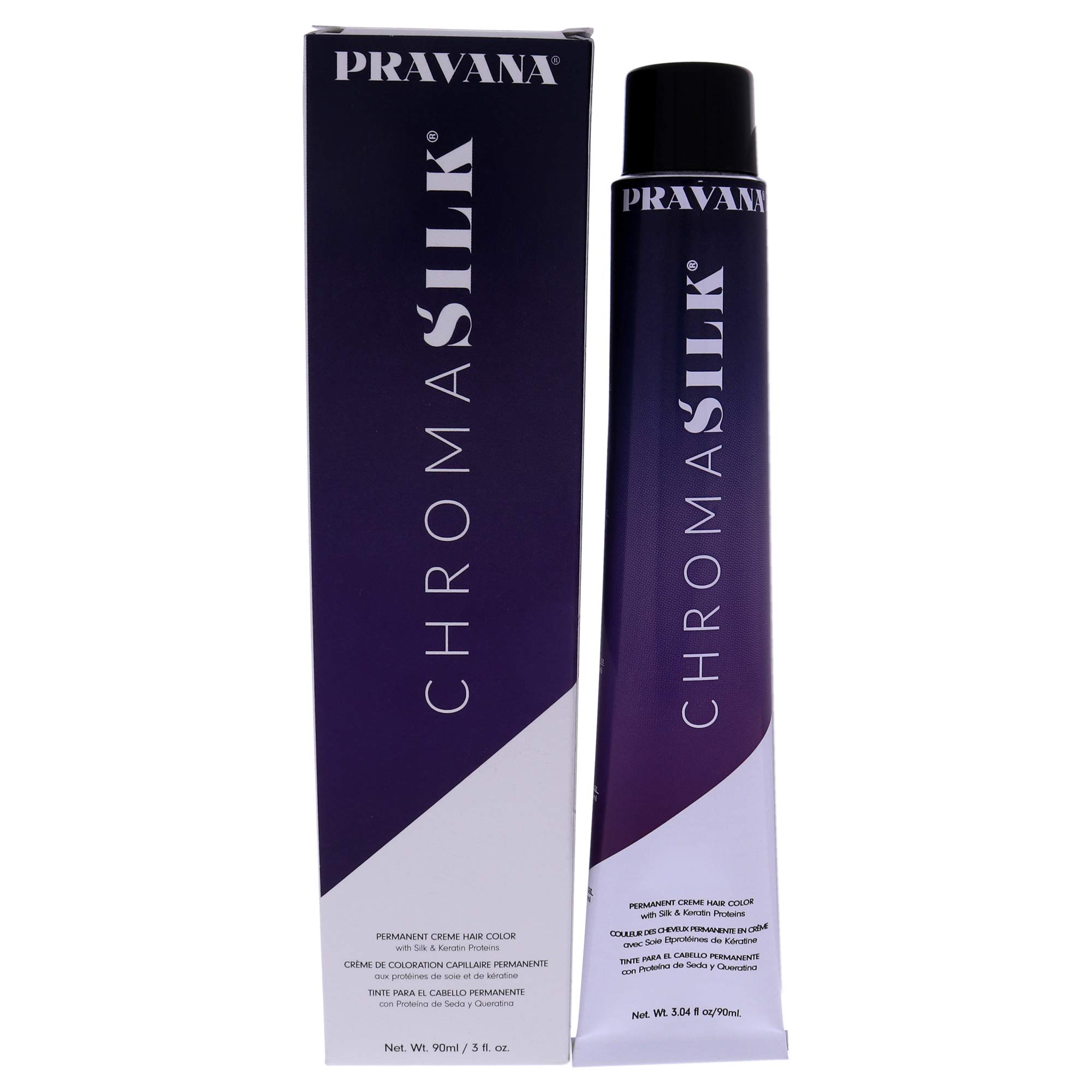 Foto 1 | Tinte De Pelo Pravana Chromasilk Creme 4.37 Golden Violet Brown - Venta Internacional.