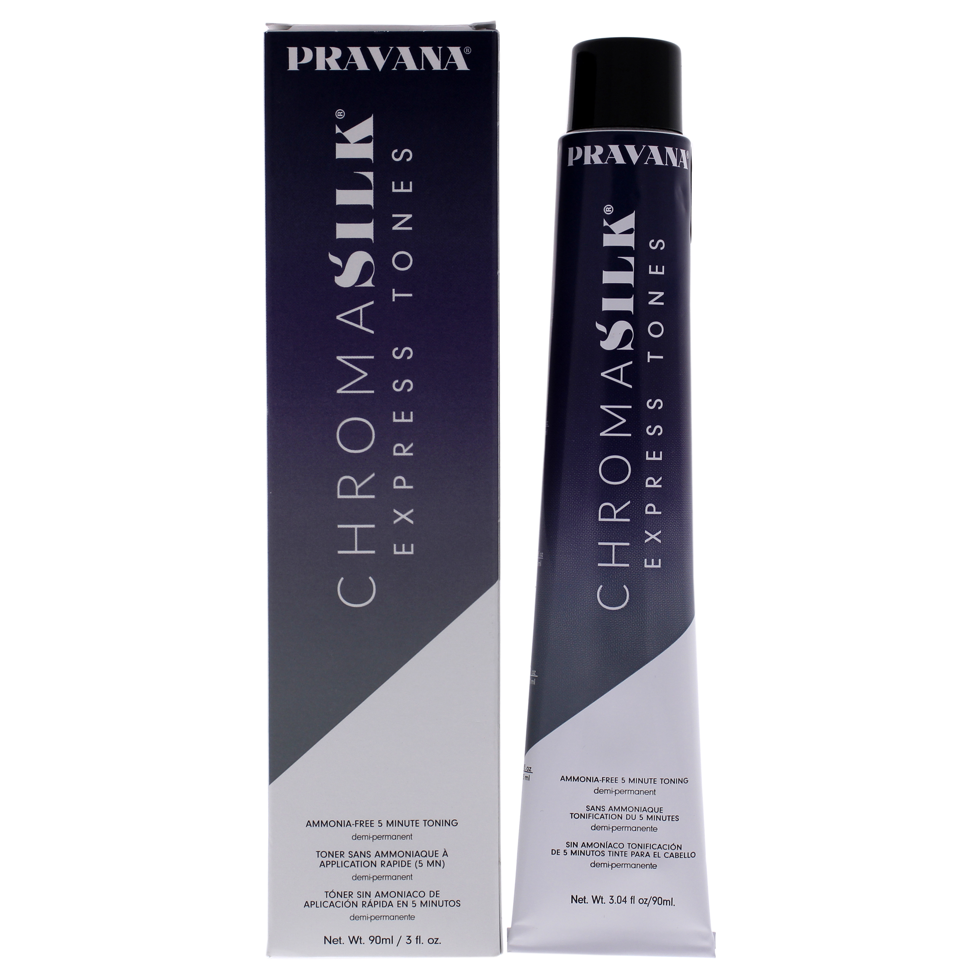 Tinte De Pelo Pravana Chromasilk Express Tones Violet 90 Ml - Venta Internacional.