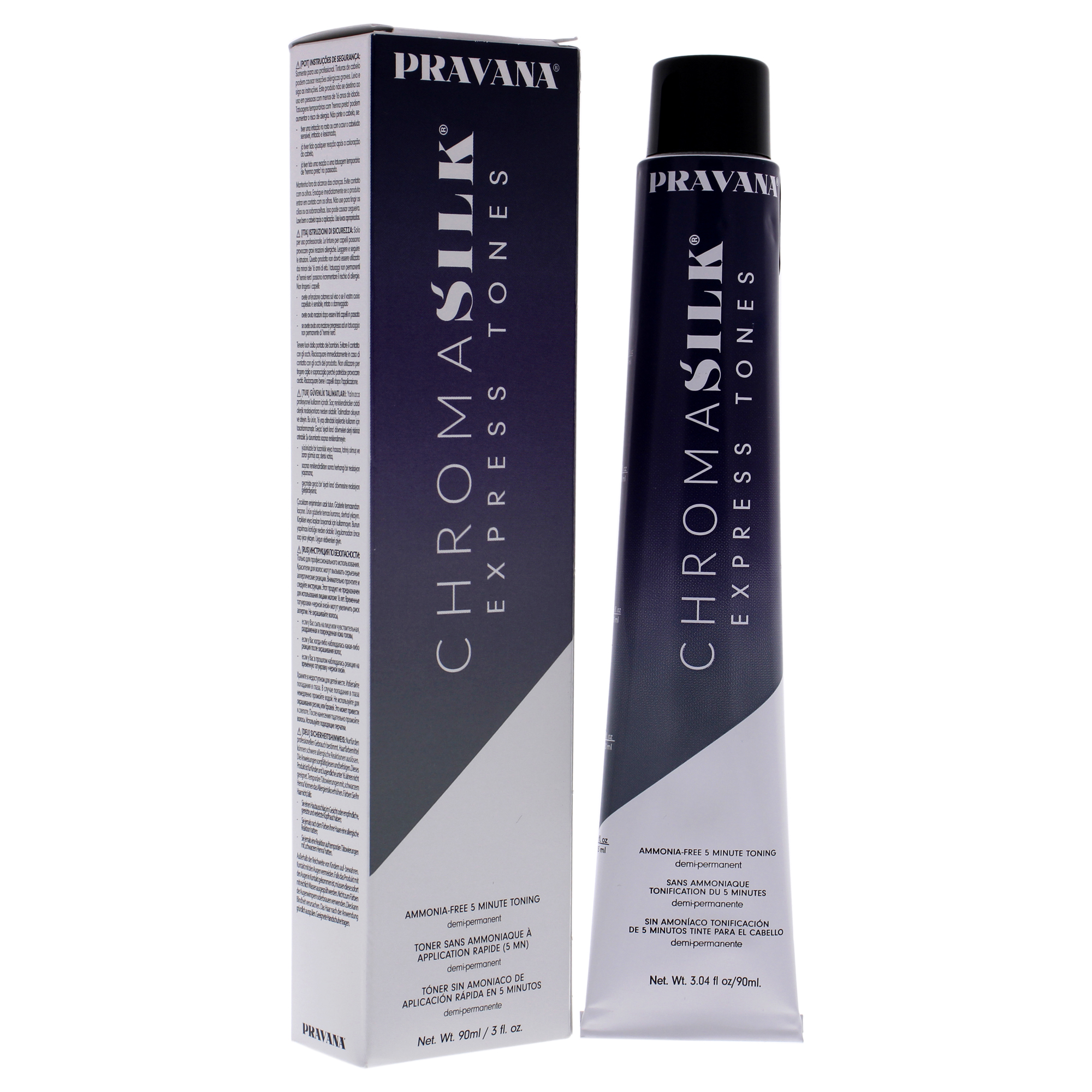 Foto 4 pulgar | Tinte De Pelo Pravana Chromasilk Express Tones Violet 90 Ml - Venta Internacional.