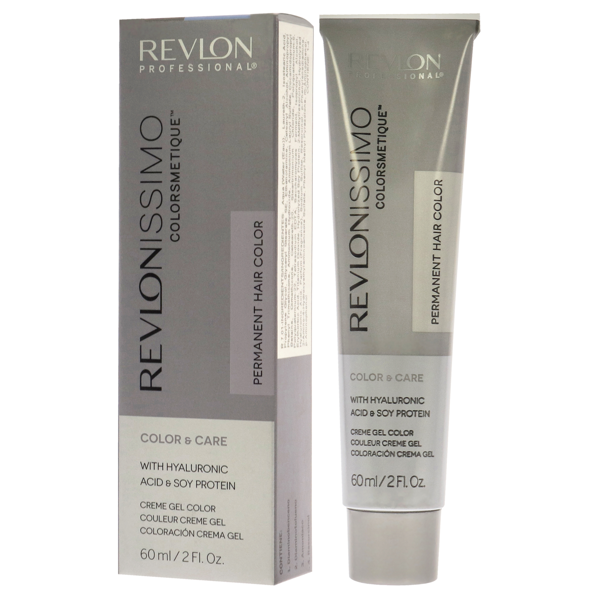 Foto 5 pulgar | Tinte Para El Cabello Revlon Revlonissimo Colorsmetique 7.01 Natural Ash  - Venta Internacional.