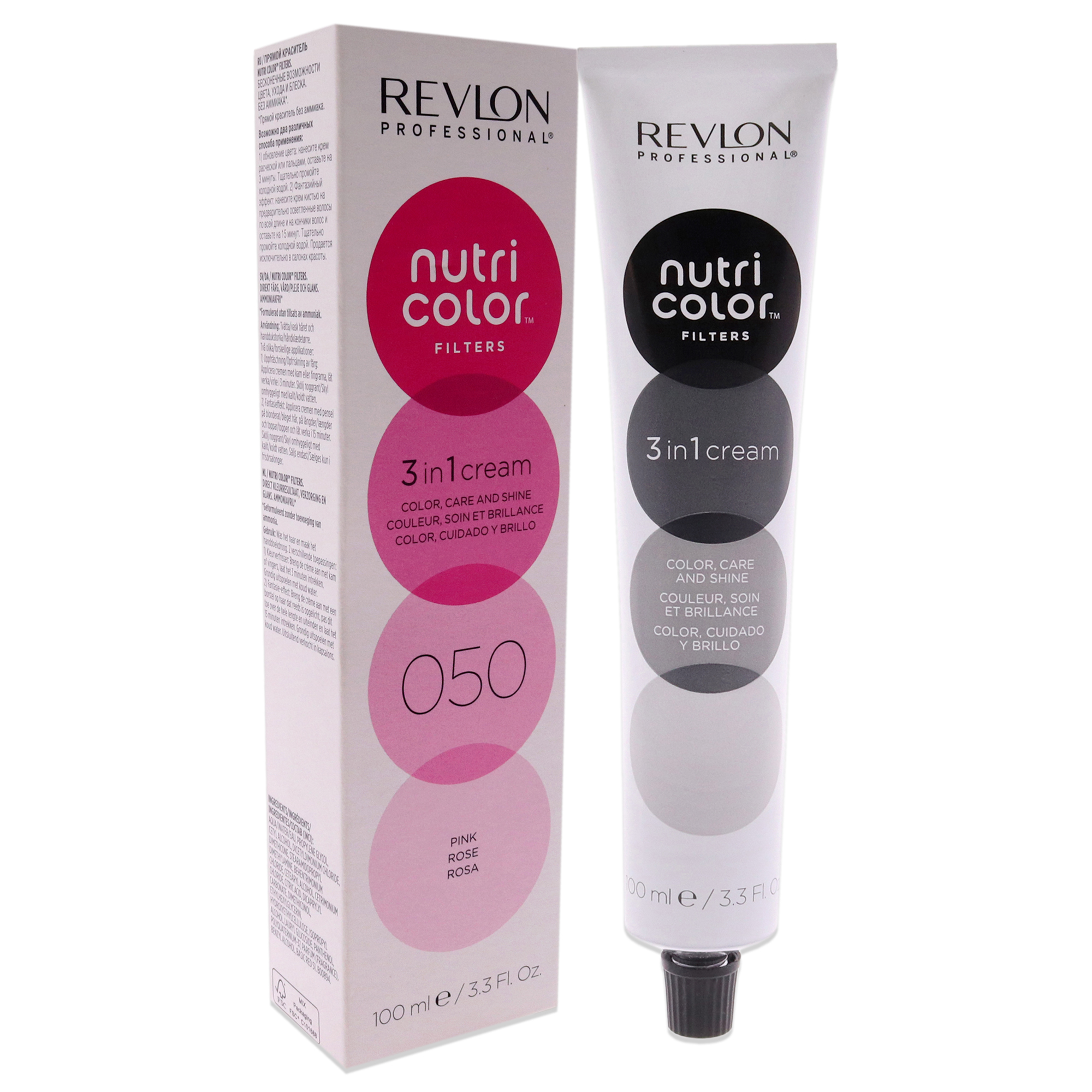Foto 4 pulgar | Tinte De Pelo Revlon Nutri Color Cream 050 Pink 100 Ml Unisex - Venta Internacional.