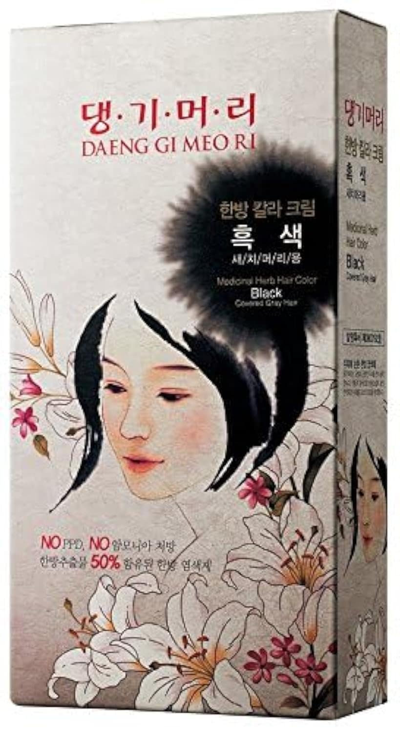 Crema Colorante Para El Cabello Daeng Gi Meo Ri Sin Ppd [negra] 150 Ml - Venta Internacional. $787