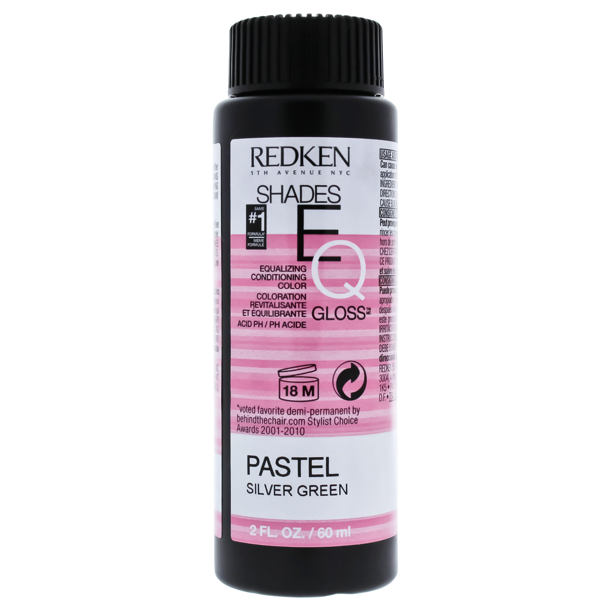Tinte De Cabello Shades Eq Color Gloss, Color Plateado Paste - Venta Internacional.