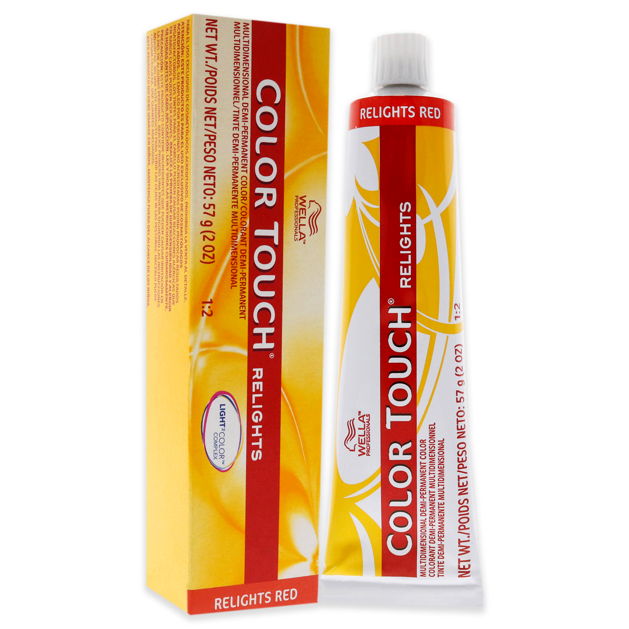 Foto 4 pulgar | Tinte De Cabello Semipermanente Wella Color Touch Rojo Marrón (47) - Venta Internacional.