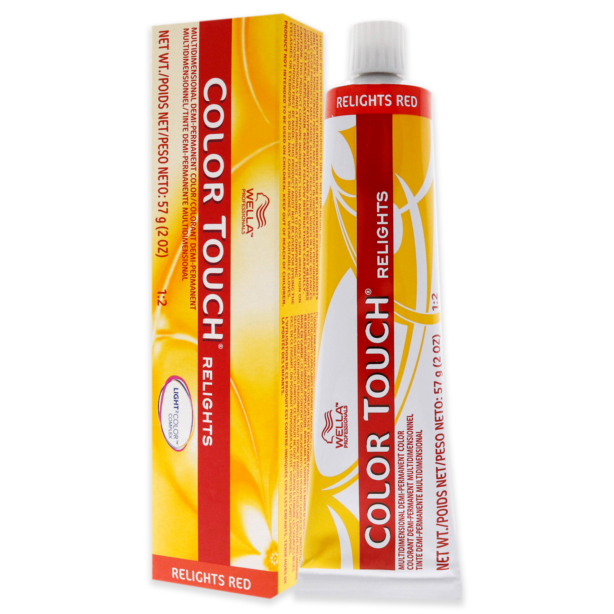 Foto 4 | Tinte De Cabello Semipermanente Wella Color Touch Rojo Marrón (47) - Venta Internacional.