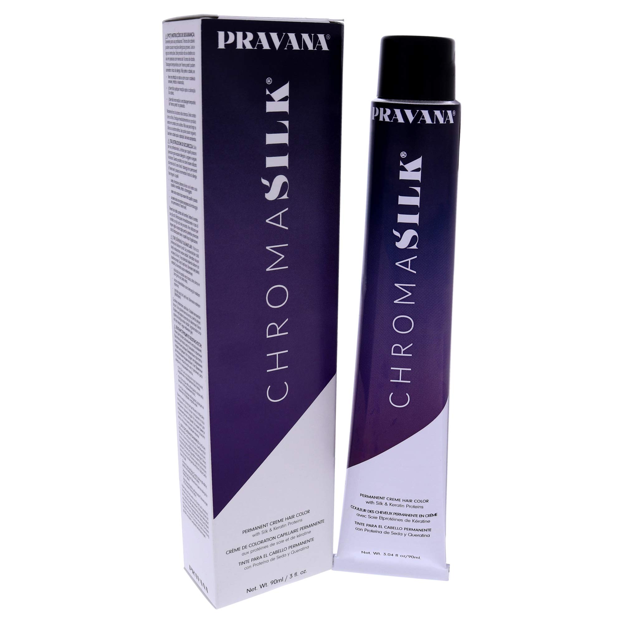 Foto 5 pulgar | Tinte De Pelo Pravana Chromasilk Creme 8.7 Rubio Violeta Claro - Venta Internacional.