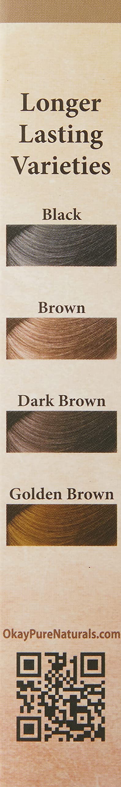 Foto 4 pulgar | Tinte Para El Cabello Con Henna Okay Pure Naturals, Negro Natural, 60 Ml - Venta Internacional.