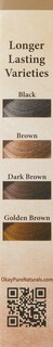 Foto 3 | Tinte Para El Cabello Con Henna Okay Pure Naturals, Negro Natural, 60 Ml - Venta Internacional.