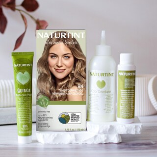 Foto 6 | Color De Cabello Naturtint 8n Rubio Con Germen De Trigo, Paquete 1, Sin Amoniaco - Venta Internacional.