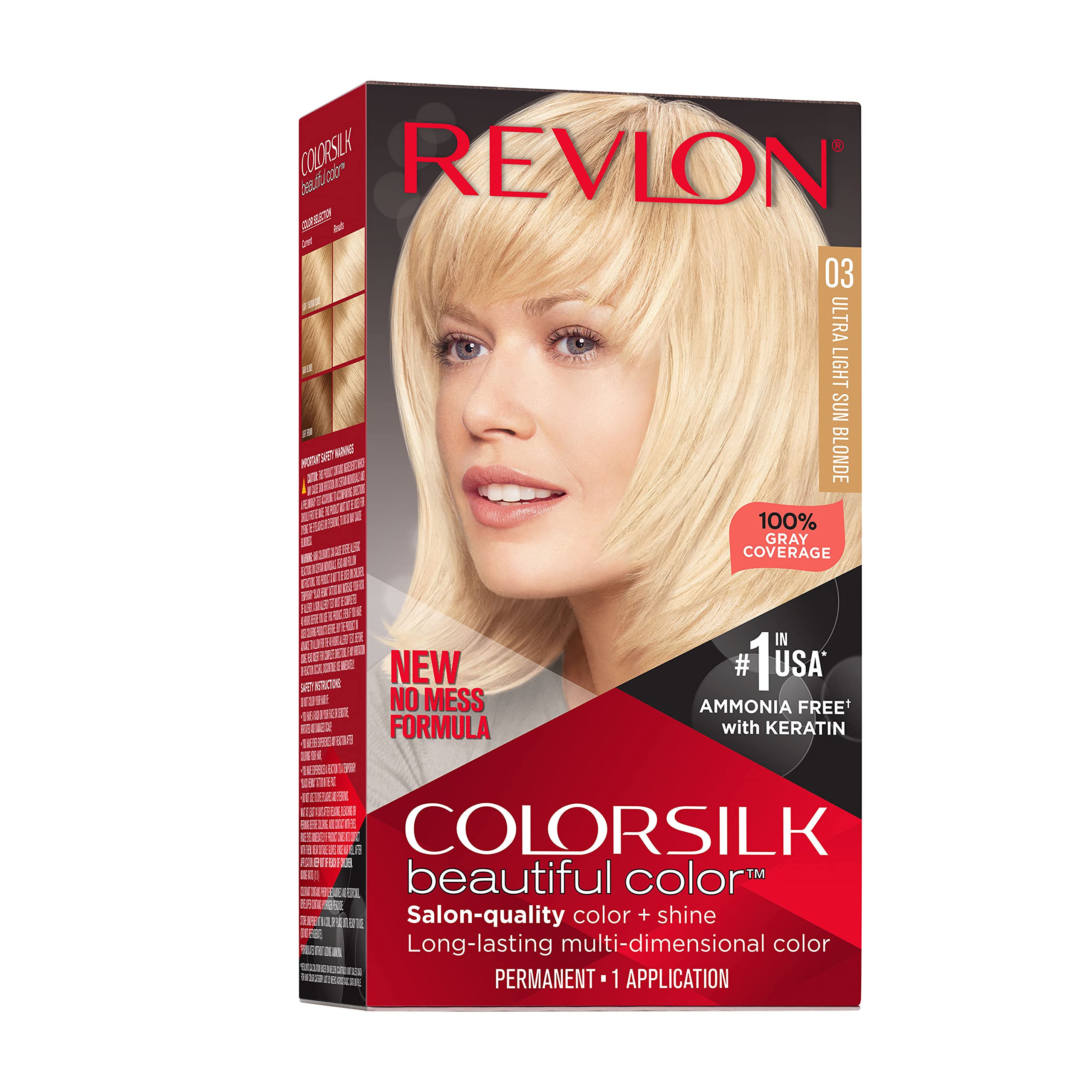 Foto 1 | Tinte De Pelo Revlon Colorsilk Beautiful 003 Ultra Light Sun - Venta Internacional.