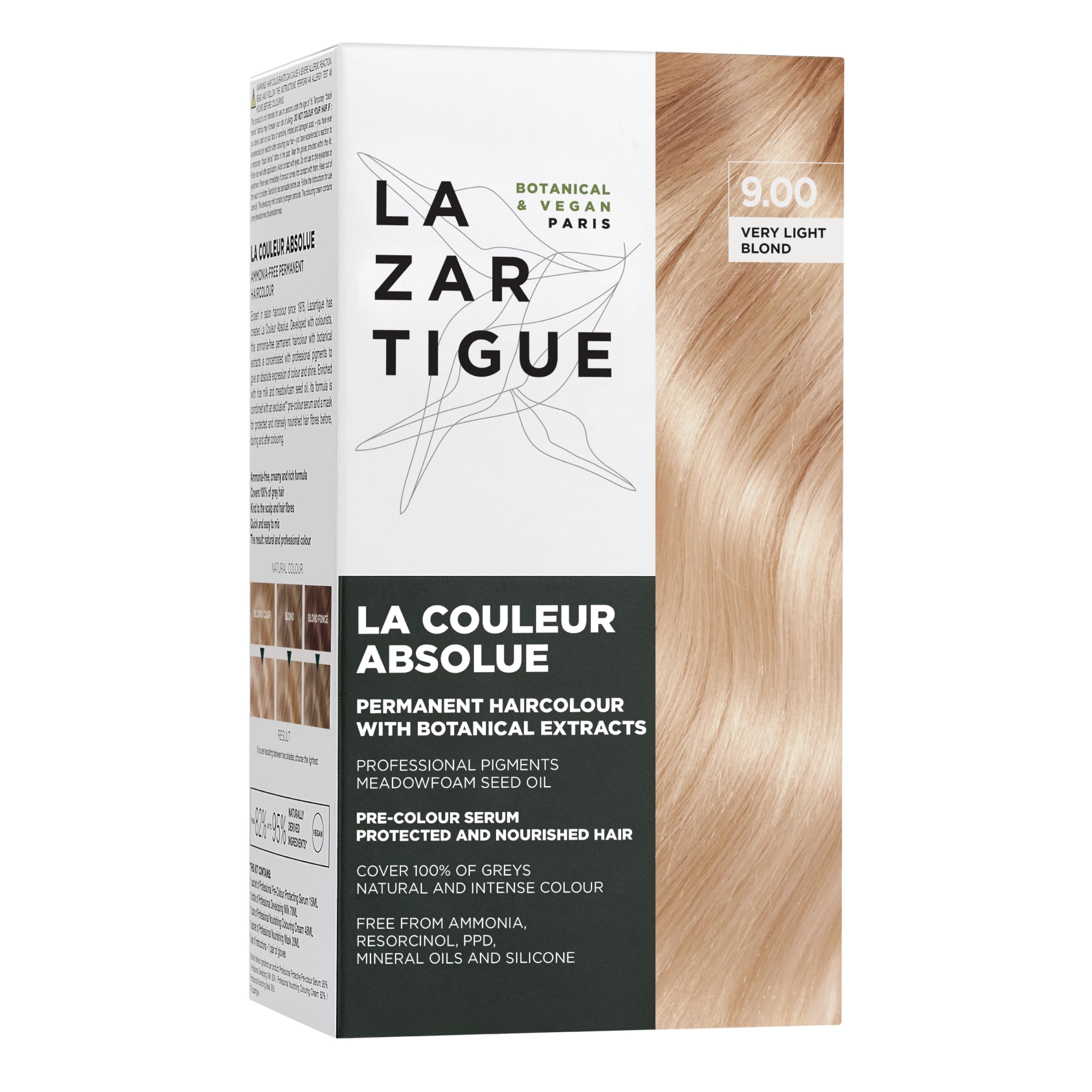 Tinte De Pelo Lazartigue La Couleur Absolue Rubio Muy Claro - Venta Internacional.