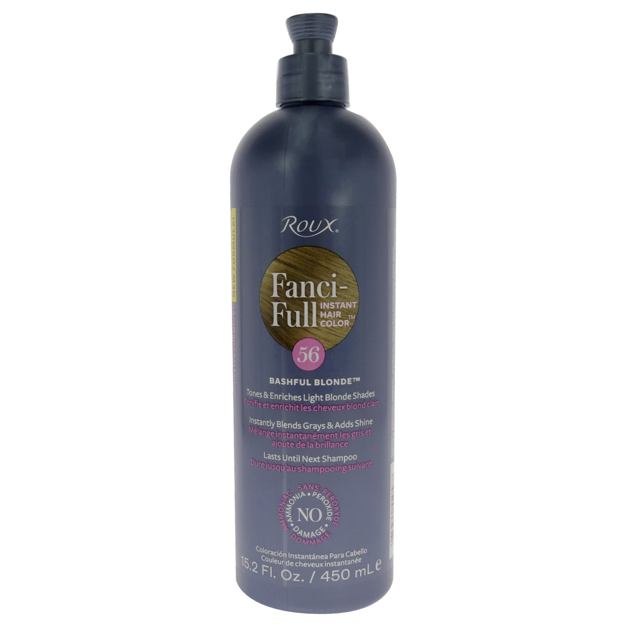 Tinte De Pelo Roux Fanci-full Rinse 56 Bashful Blonde 450 Ml - Venta Internacional.