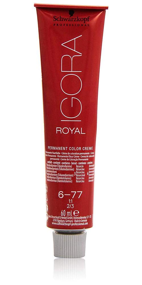 Foto 6 pulgar | Tinte Para El Cabello Schwarzkopf Igora Royal 6-77 Dark Blonde Copper - Venta Internacional.