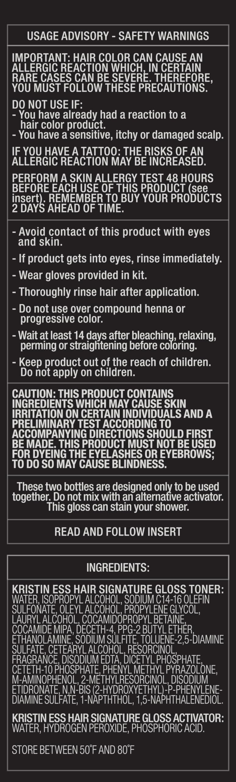 Foto 5 pulgar | Tratamiento De Tinte Brillante Para Cabello Kristin Ess Bittersweet Brown - Venta Internacional.