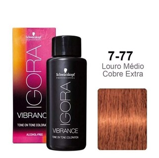 Foto 2 | Tinte Para El Cabello Schwarzkopf Igora Royal Vibrance 7-77 60 Ml Sin Alcohol - Venta Internacional.