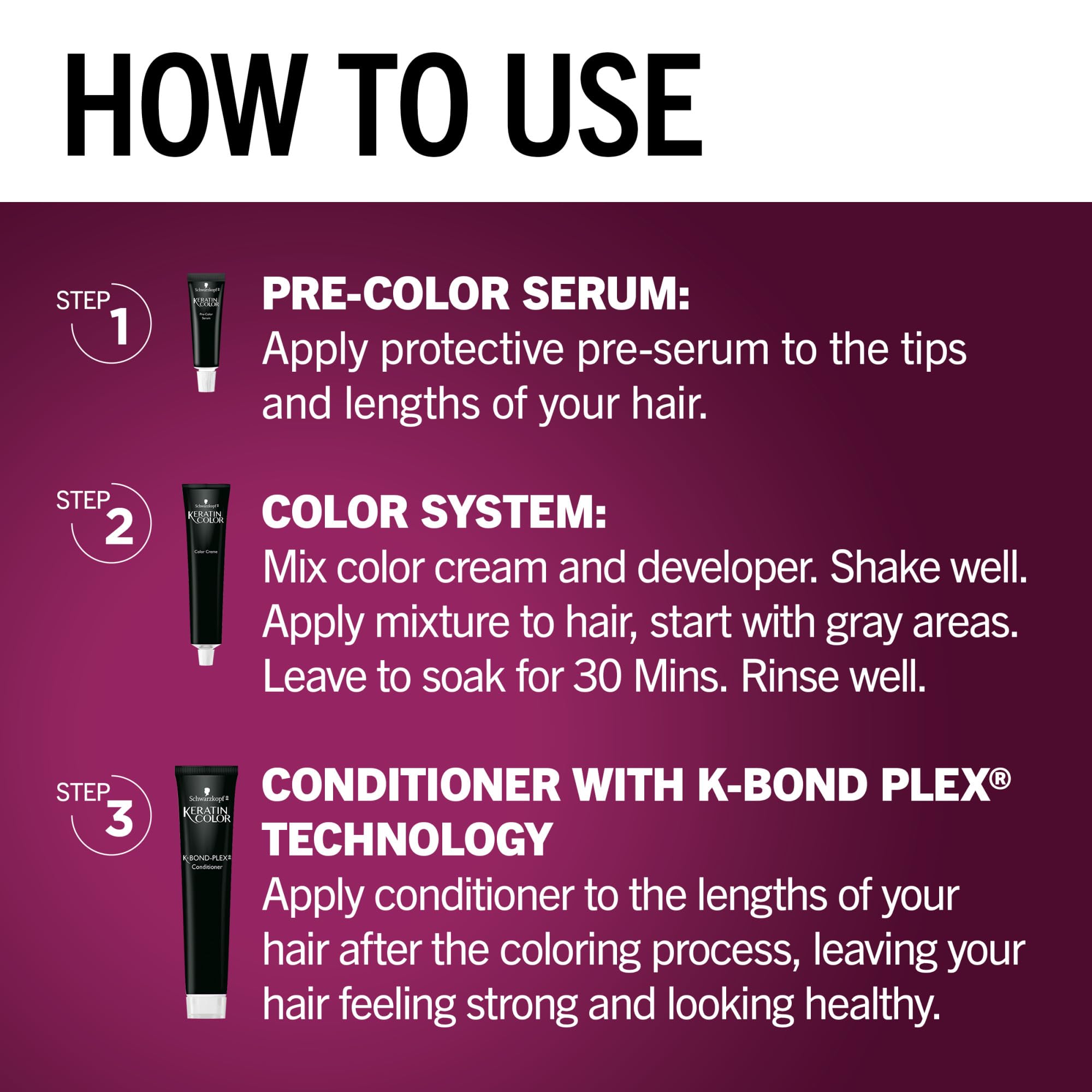 Foto 7 | Tinte Para El Cabello Schwarzkopf Keratin Color 7.7 Medium Auburn 1 Aplicación - Venta Internacional.