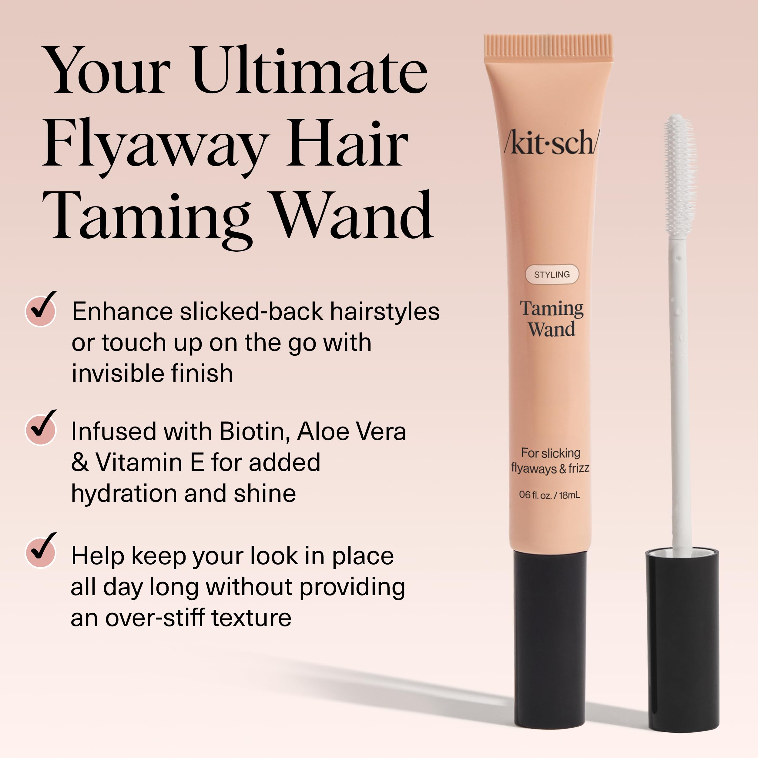 Foto 5 pulgar | Barra De Acabado De Cabello Kitsch Fly Away Tamer  18 Ml - Venta Internacional.
