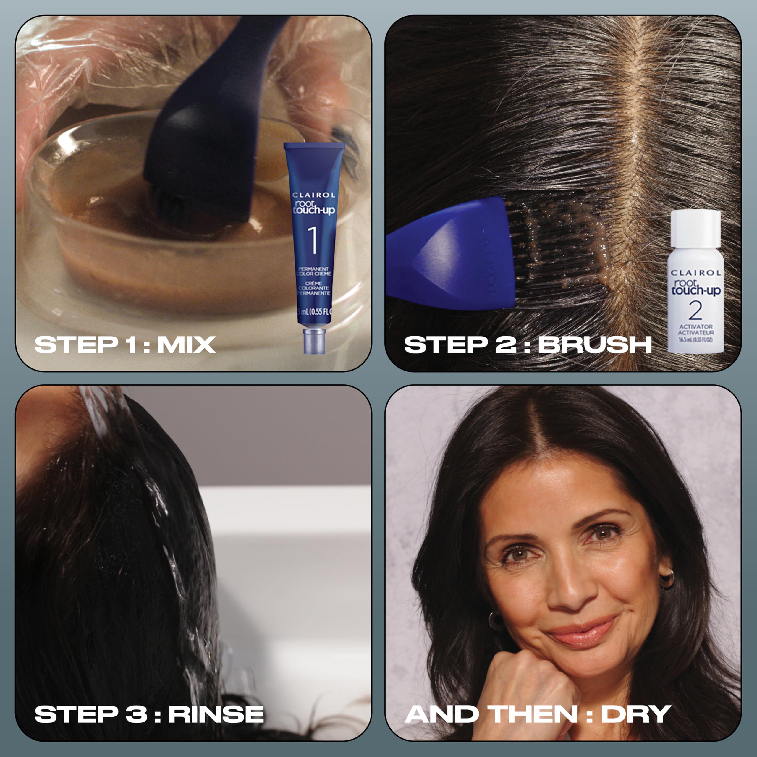 Foto 5 pulgar | Tinte Para El Cabello Clairol Root Touch-up Nice'n Easy 5a Medium Ash Brown - Venta Internacional.