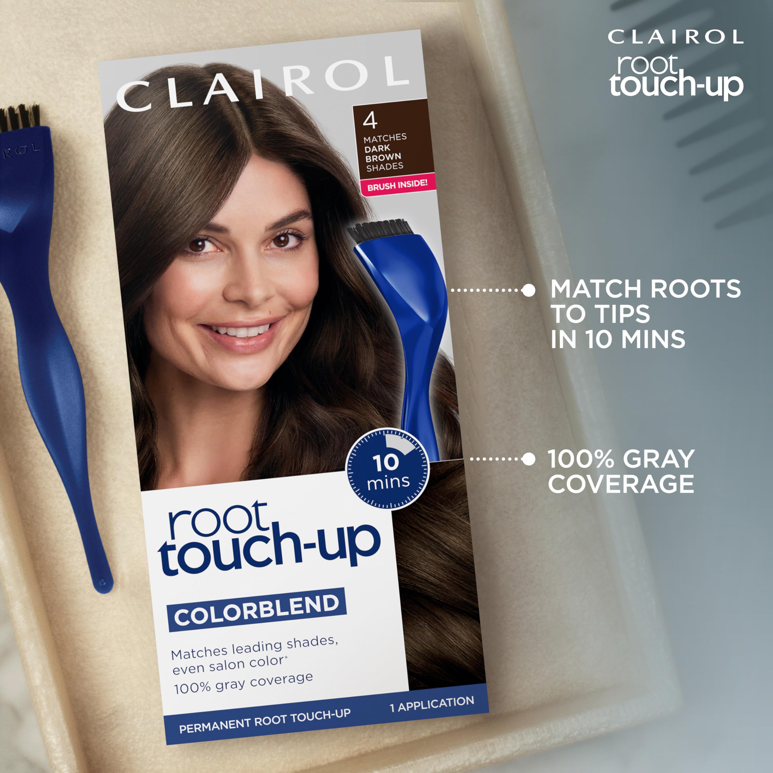 Foto 7 pulgar | Tinte Para El Cabello Clairol Root Touch-up Nice'n Easy 5a Medium Ash Brown - Venta Internacional.