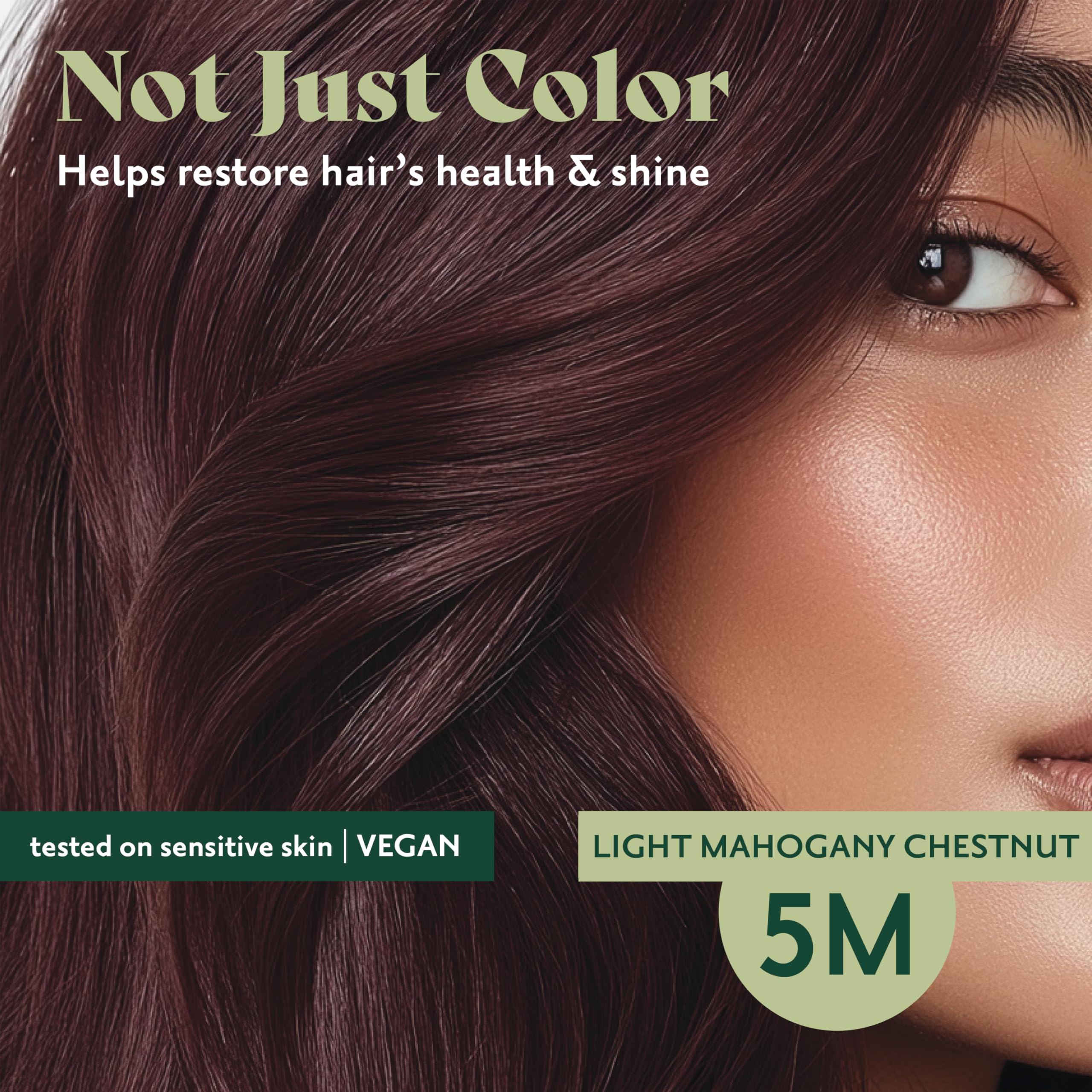 Foto 5 pulgar | Tinte Para El Cabello Herbatint 5m Light Caoba Castaño  170 Ml  Vegano - Venta Internacional.