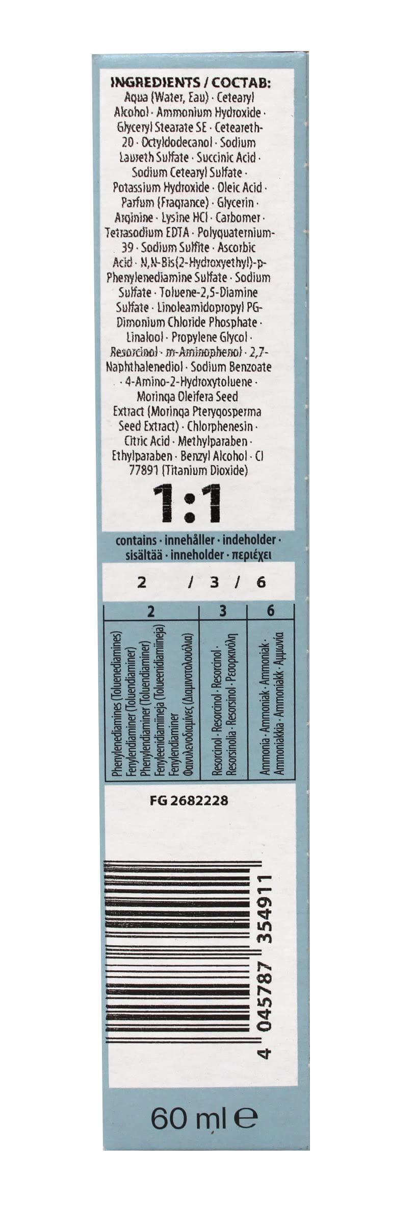 Foto 3 pulgar | Tinte De Pelo Schwarzkopf Igora Royal Highlifts 10-21 Ultra Blonde Cendre Beige - Venta Internacional.