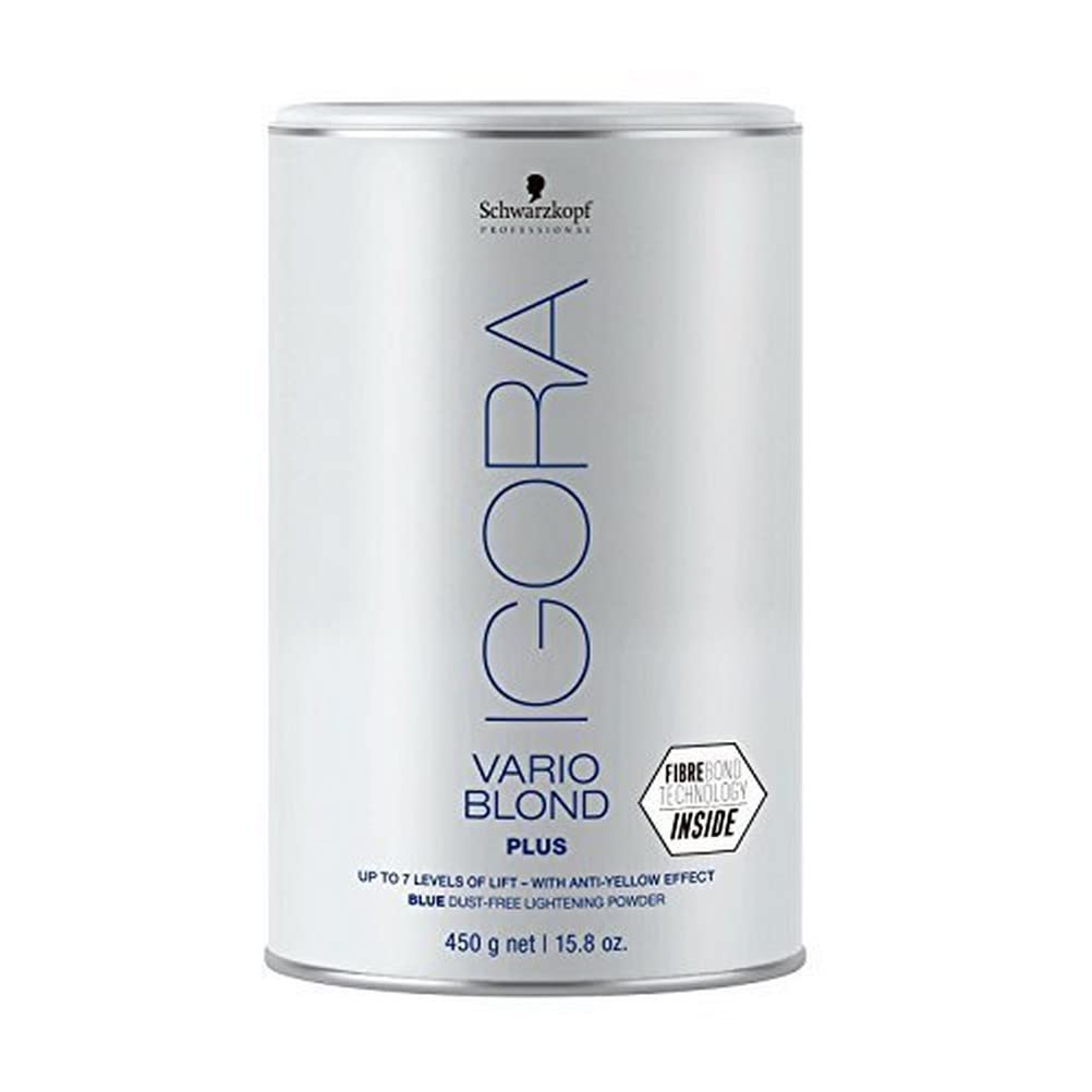 Blanqueador En Polvo Schwarzkopf Professional Igora Vario Blond Plus - Venta Internacional.