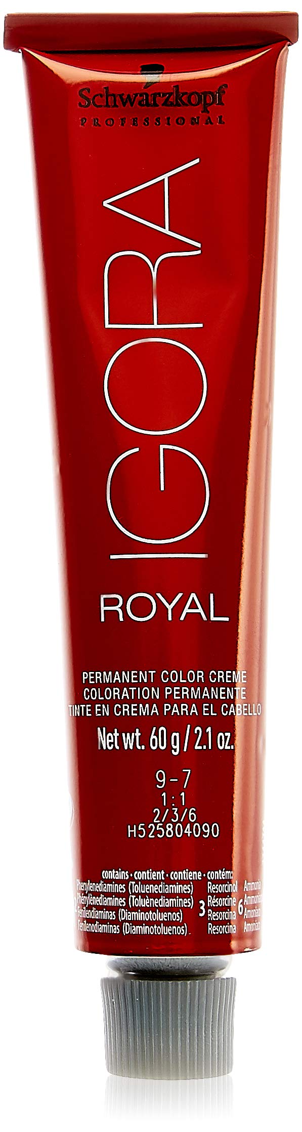 Tinte De Pelo Schwarzkopf Professional Igora Royal 9-7 60g - Venta Internacional.