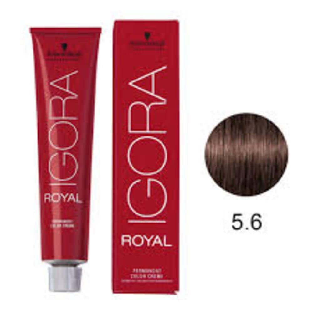 Foto 3 pulgar | Tinte De Pelo Schwarzkopf Professional Igora Royal 5-6 Castaño Claro - Venta Internacional.