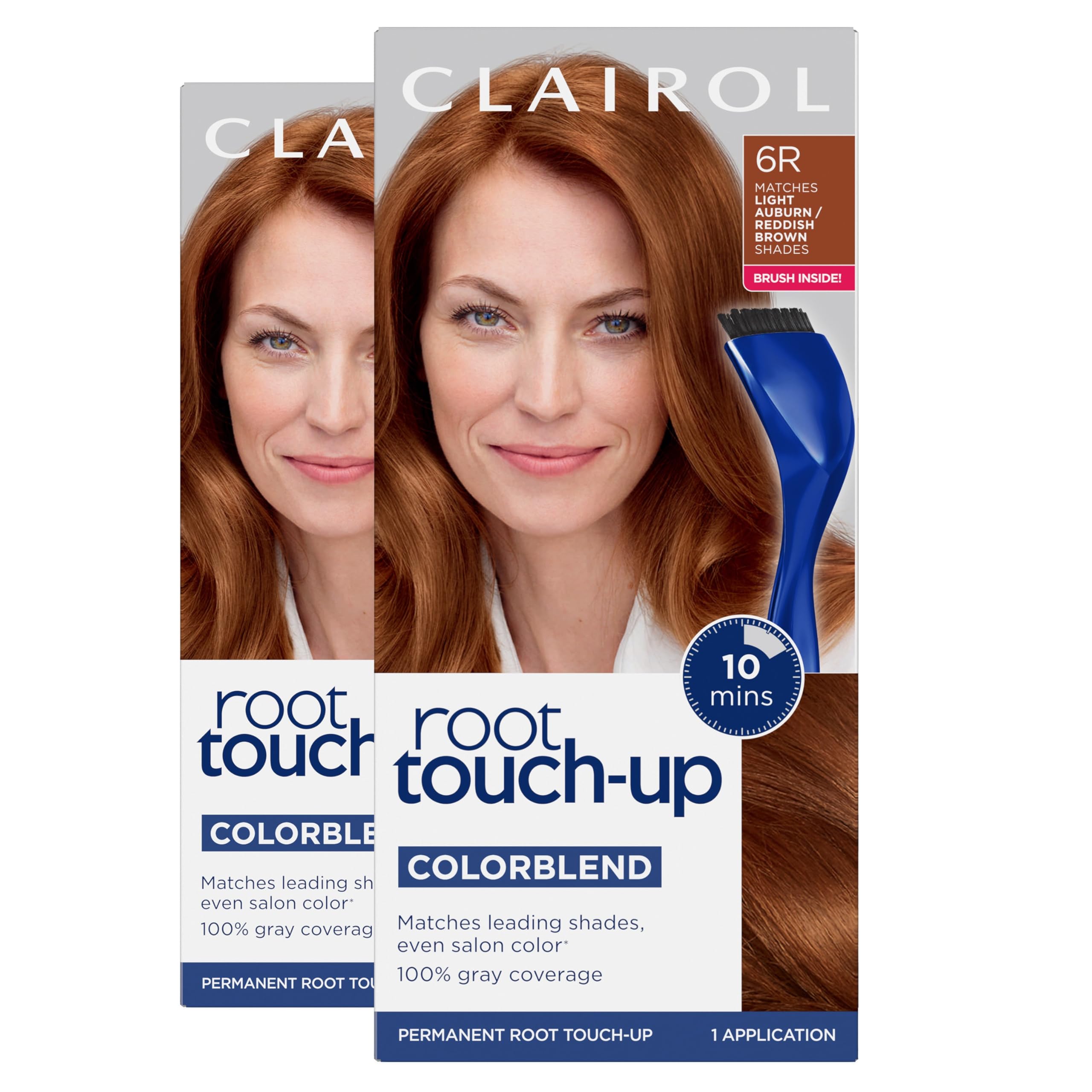 Tinte Para El Cabello Clairol Root Touch-up Nice'n Easy 6r Light Auburn X2 - Venta Internacional.
