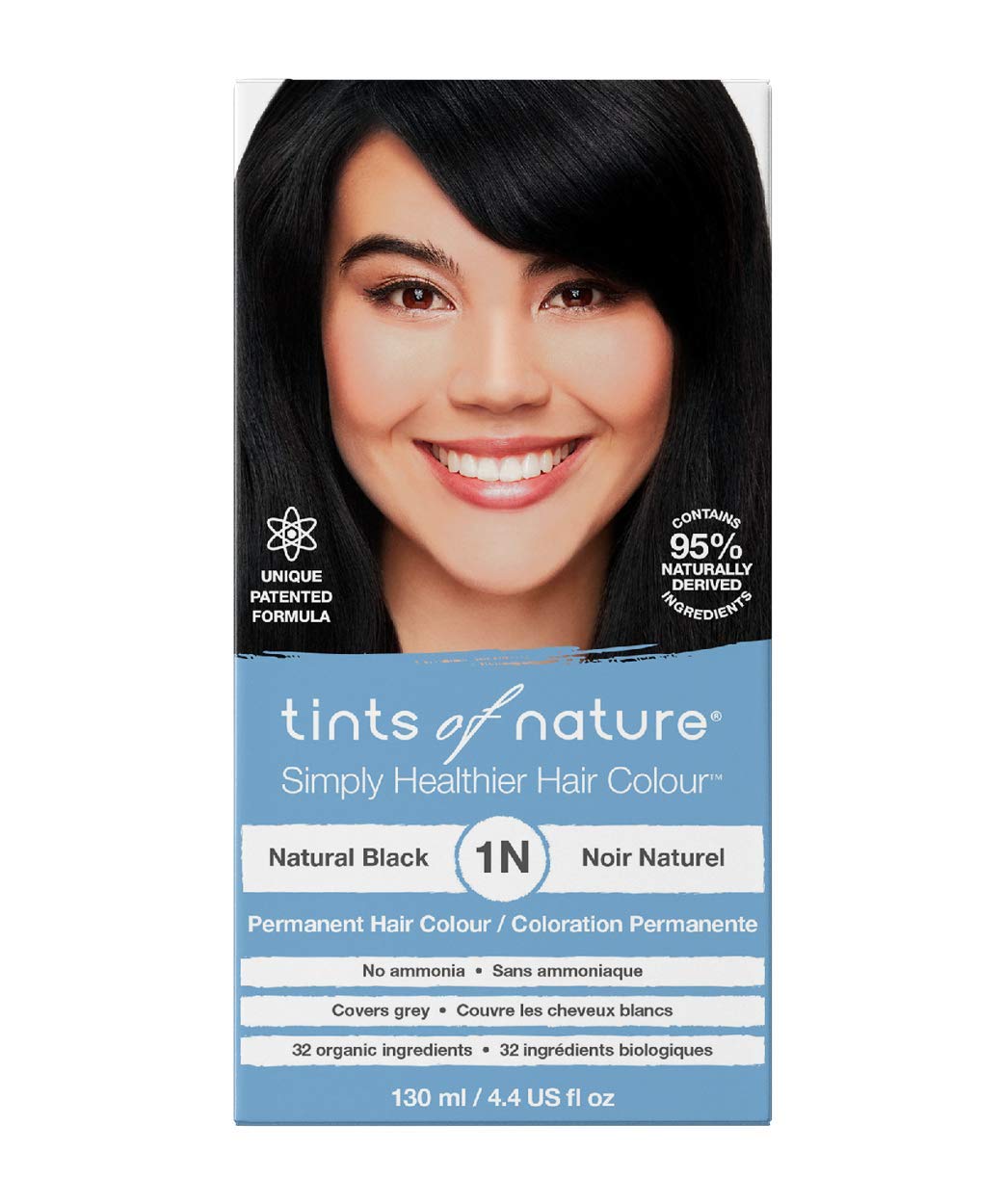 Foto 2 pulgar | Tinte Para El Cabello Tints Of Nature Natural Black  130 Ml  Sin Amoniaco - Venta Internacional.