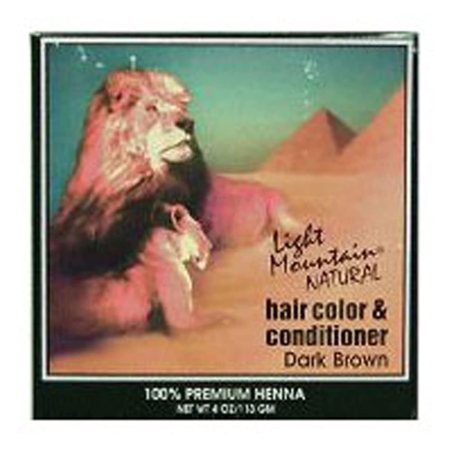 Foto 2 pulgar | Tinte Y Acondicionador Para Cabello Light Mountain Dark Brown 120 Ml - Venta Internacional.