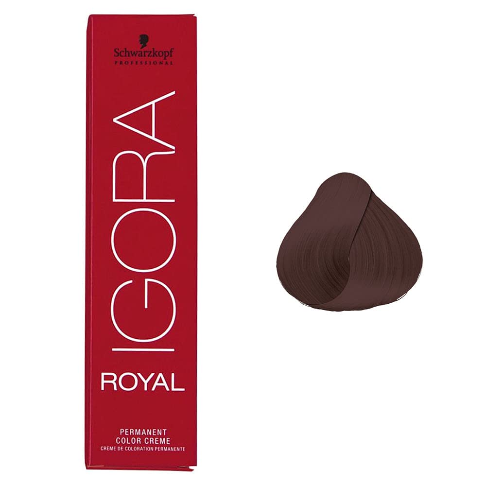 Tinte De Pelo Schwarzkopf Igora Royal 5-68 Castaño Claro 60 G - Venta Internacional.