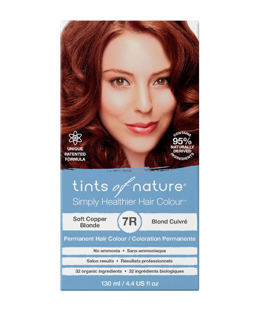 Tinte Para El Cabello Tints Of Nature 7r Soft Copper Blonde 130 Ml - Venta Internacional.