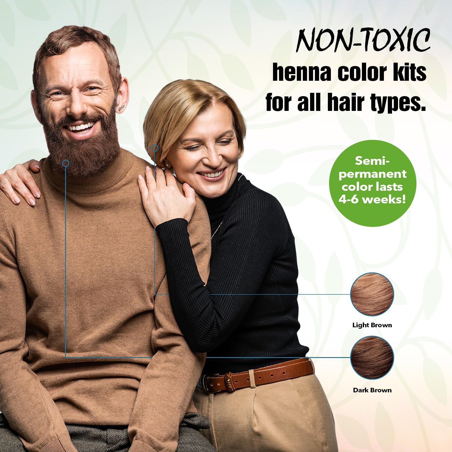 Foto 5 pulgar | Tinte Para El Cabello Light Mountain Henna Color The Grey Black 200 Ml - Venta Internacional.