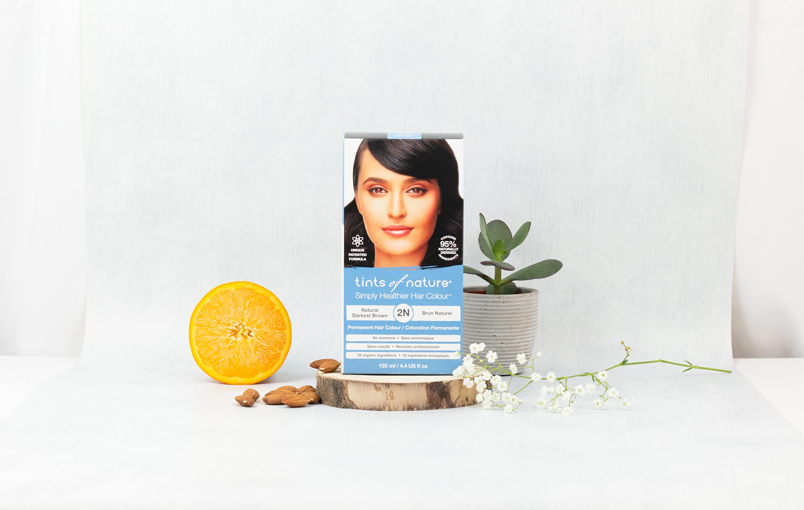 Foto 5 | Tinte Para El Cabello Tints Of Nature Natural Darkest Brown 130ml 2n - Venta Internacional.