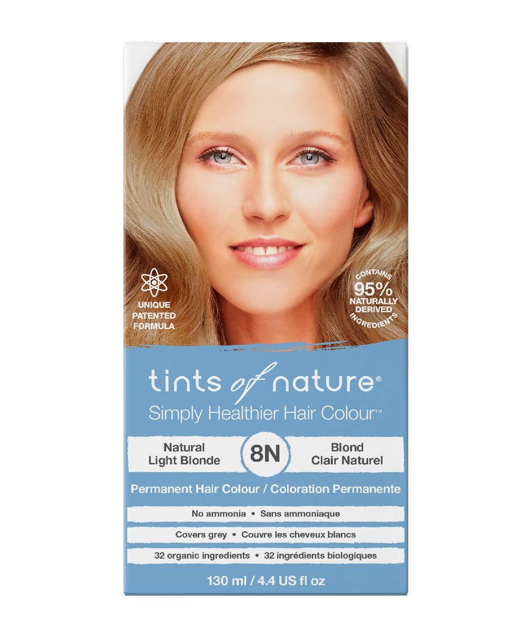 Foto 1 | Tinte para Cabello Tints Of Nature 8N Natural Light Blonde - Venta Internacional
