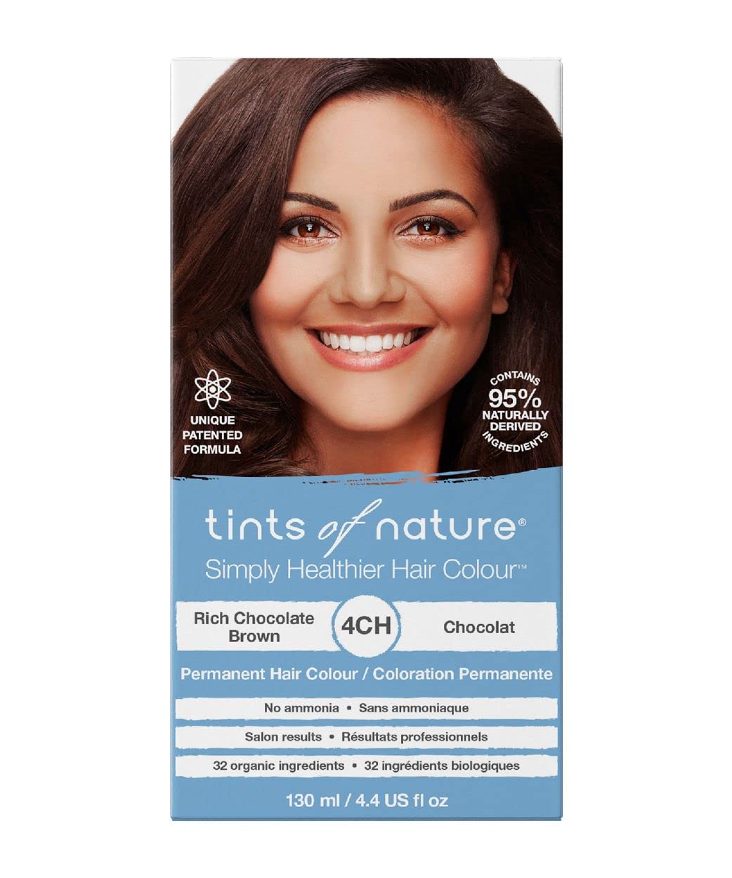 Tinte Para Cabello Tints Of Nature 4CH Rich Chocolate Brown - Venta Internacional