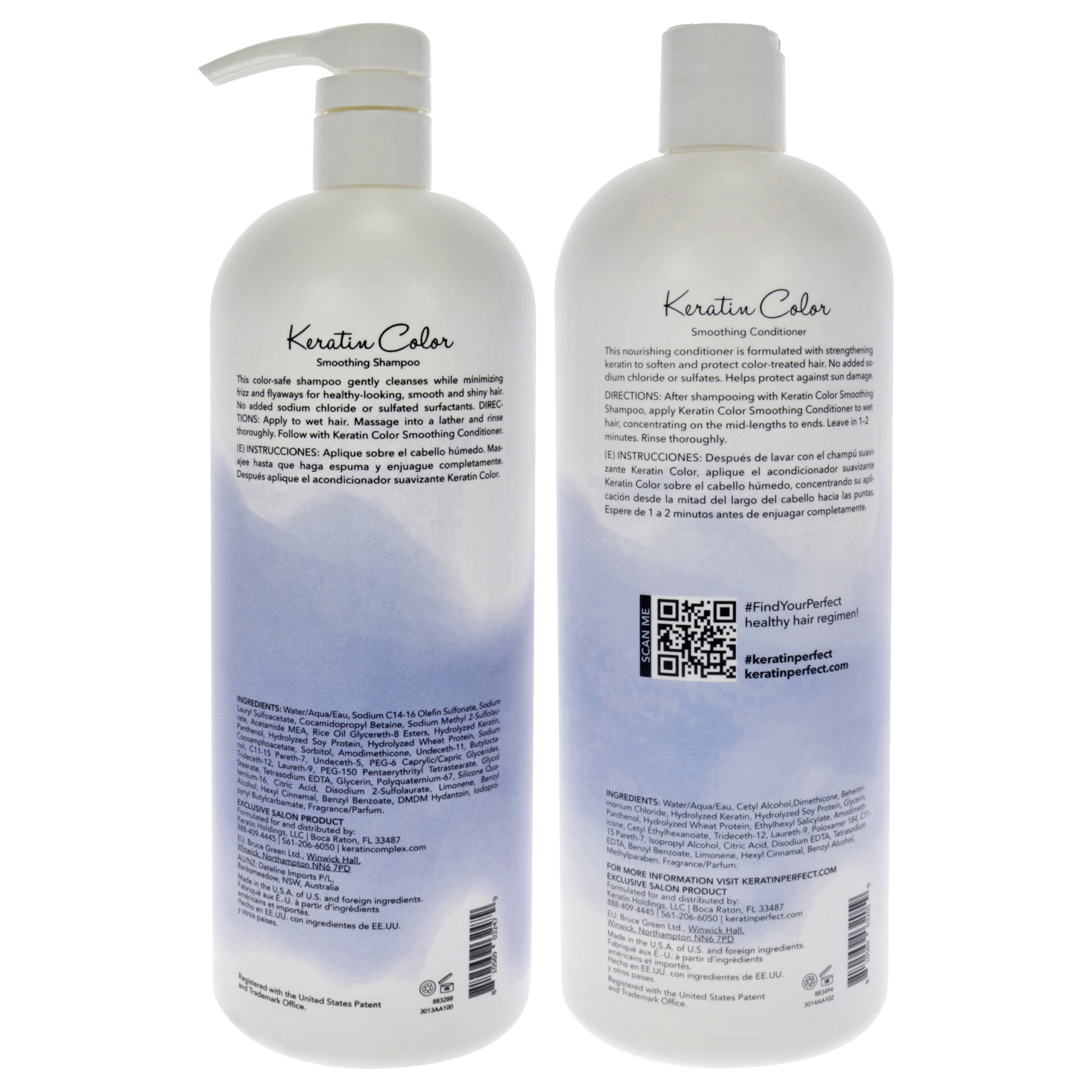 Foto 3 pulgar | Kit De Coloración De Cabello Keratin Perfect Keratin Color Para Unisex  2 Unidades - Venta Internacional.