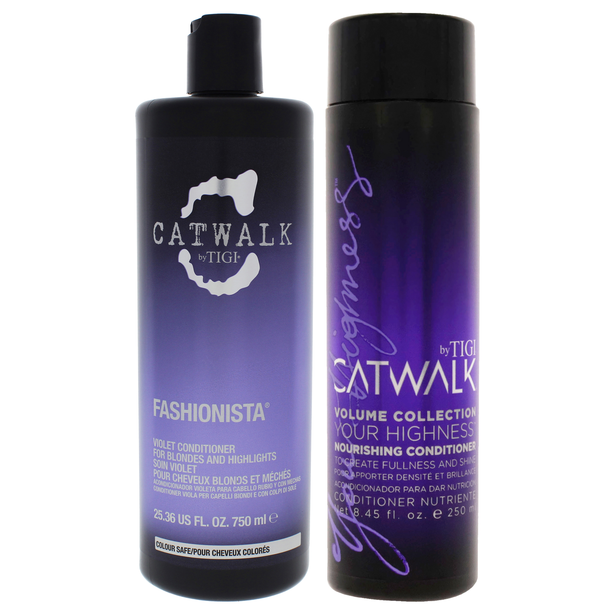 Acondicionador Catwalk Kit Tigi Fashionista Violet  2 Unidades  Unisex - Venta Internacional.