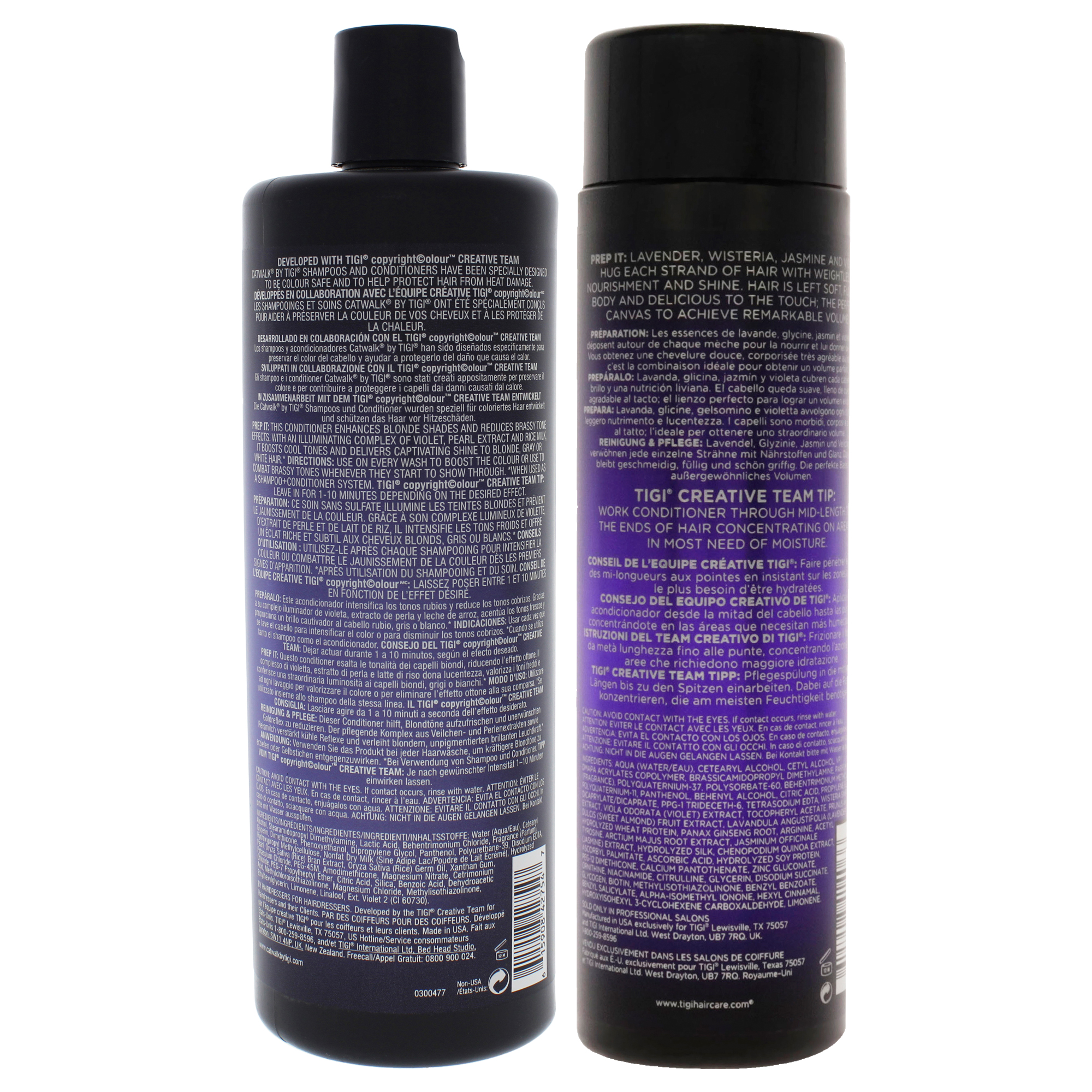 Foto 3 pulgar | Acondicionador Catwalk Kit Tigi Fashionista Violet  2 Unidades  Unisex - Venta Internacional.