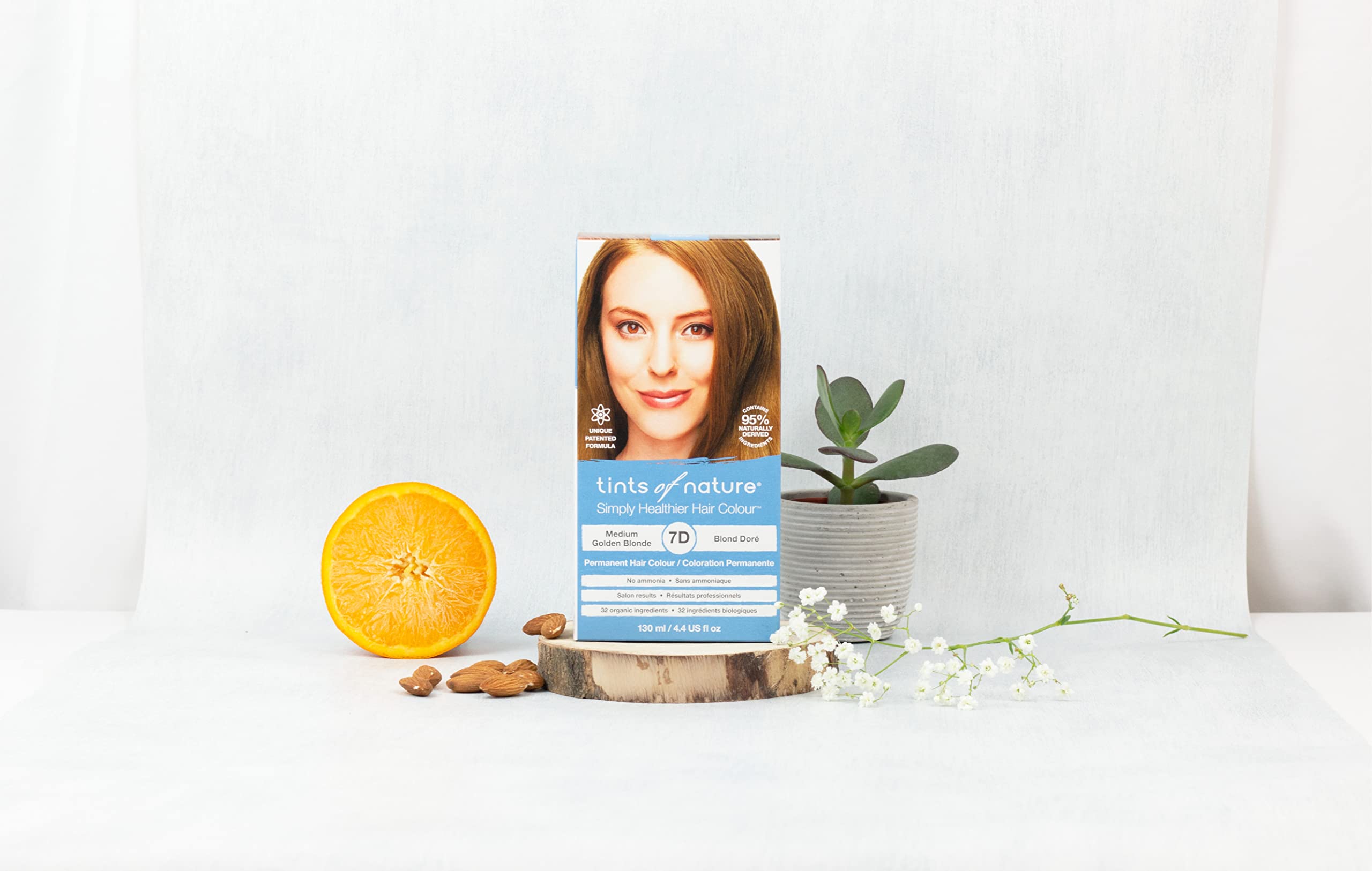 Foto 5 | Tinte Para El Cabello Tints Of Nature 7d Medium Golden Rubio 130 Ml - Venta Internacional.